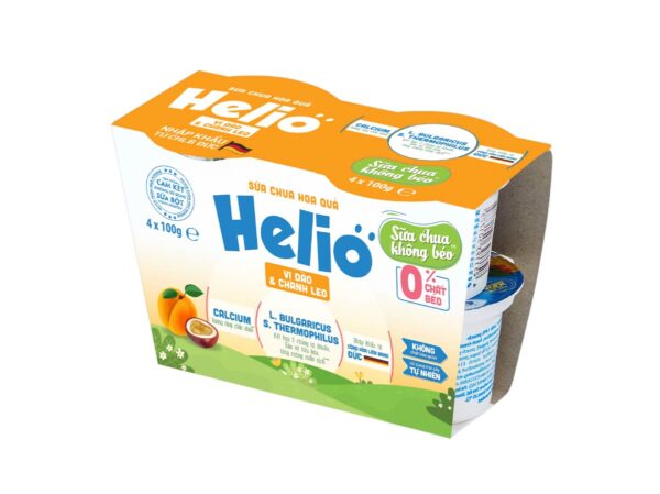 sữa chua helio vị đào chanh leo