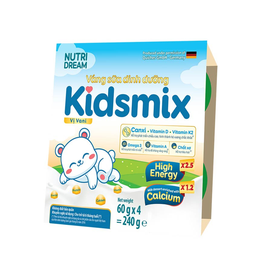 váng sữa dinh dưỡng kidsmix