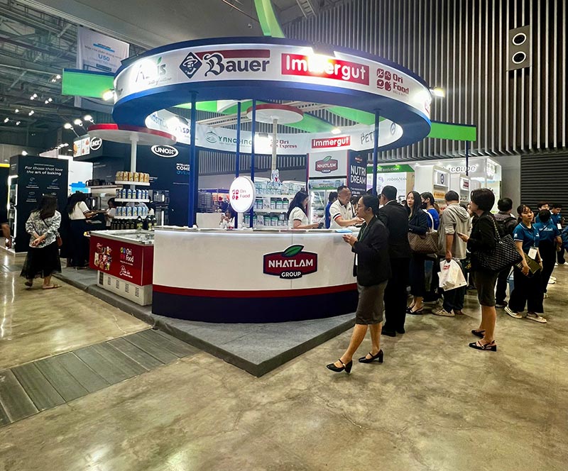 không gian trưng bày hiện đại